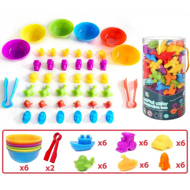 RainbowMatch | Leer, Jugar y Descubrir - Juego de Rompecabezas Educativo